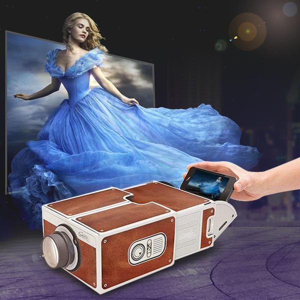 Smartphone Cardboard Projector