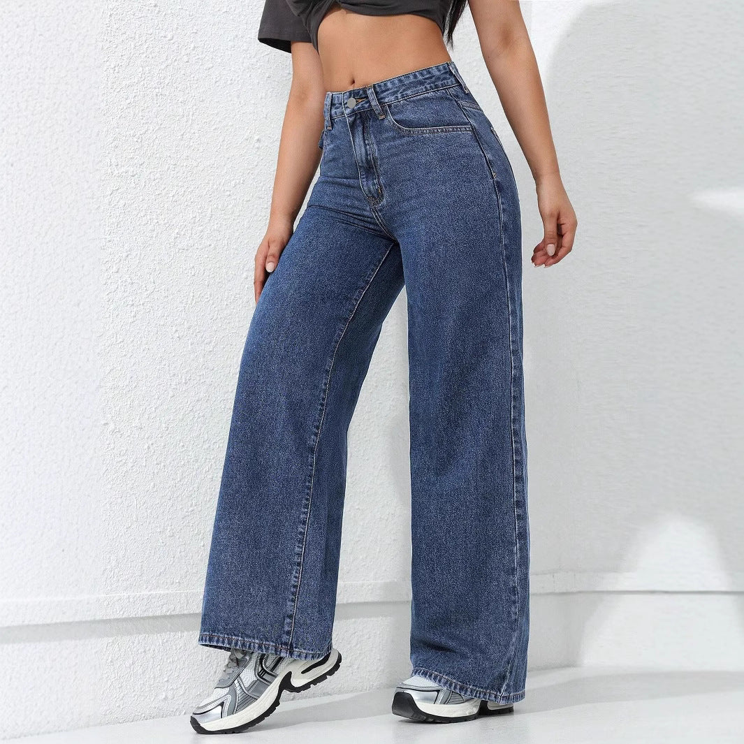 Women's Loose Wide-Leg Jeans