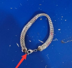 Stainless Steel Chain Bracelet — Men's