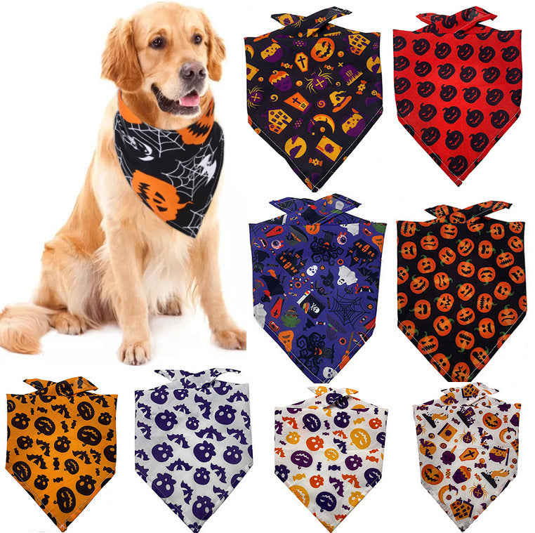 Tie-Dye Pet Triangle Bandana