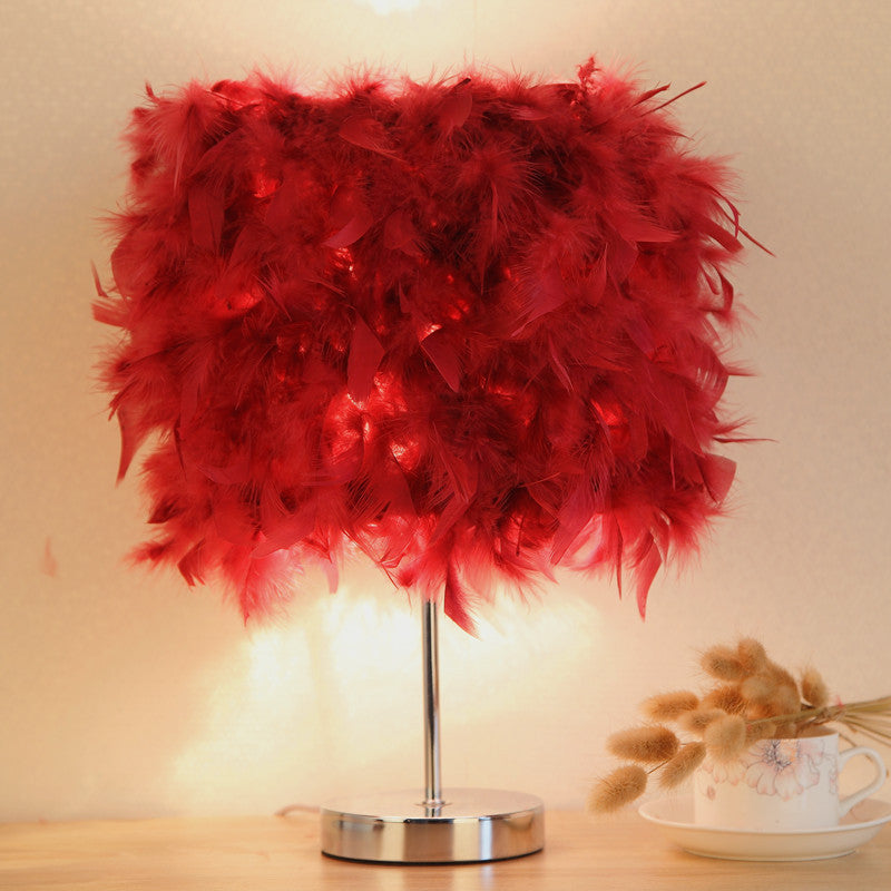 Feather Bedroom Night Light