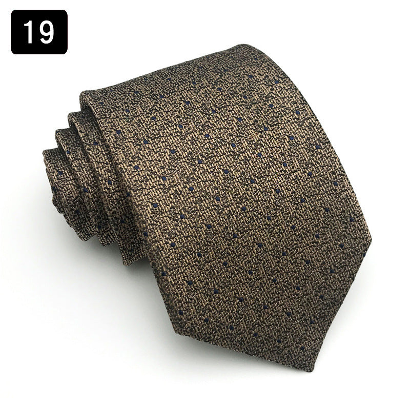 Men's Striped Business Necktie