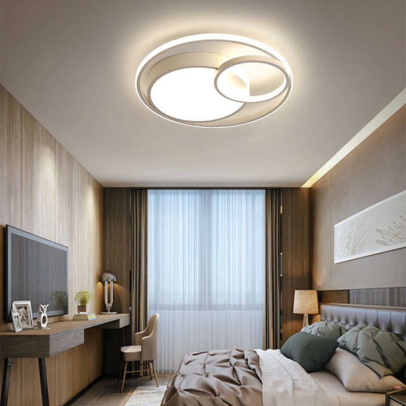 Nested Round Ring Chandelier
