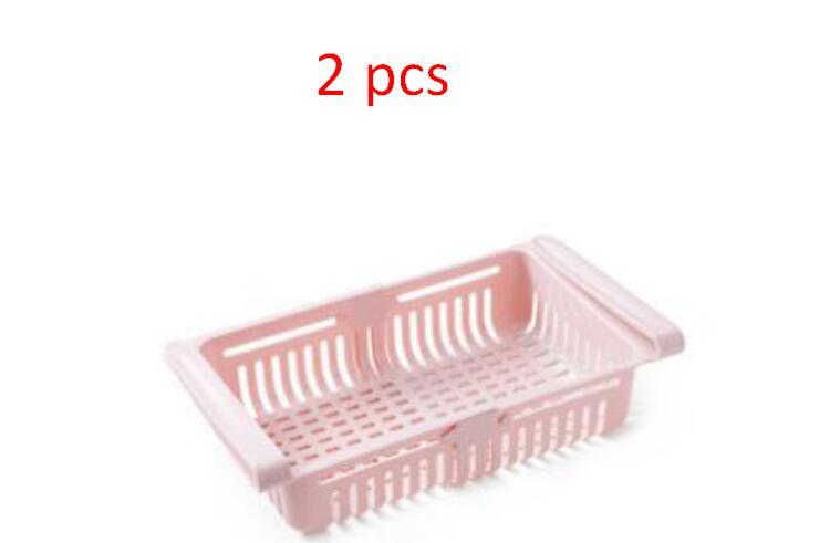 Stretchable Refrigerator Storage Basket