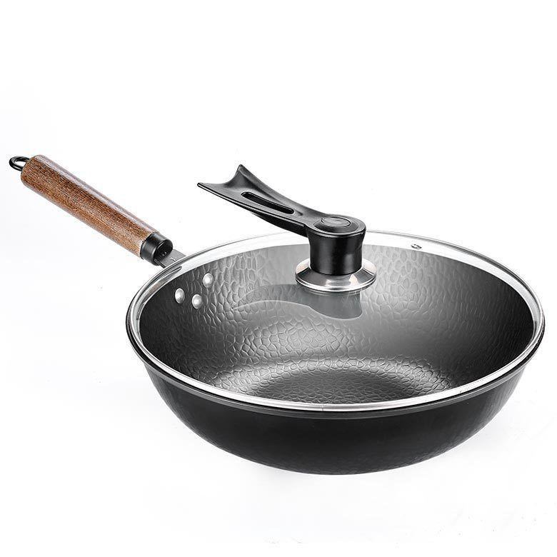 Handmade Cast Iron Wok