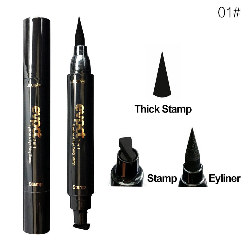 Double-Headed Wing Stamp Eyeliner