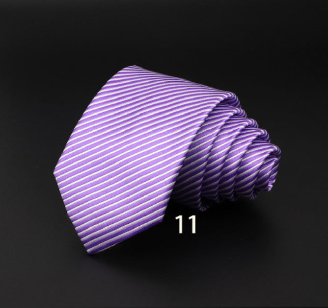 Men's Striped British Necktie