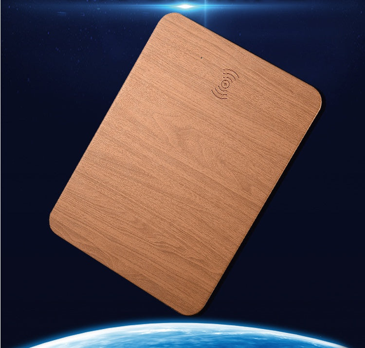 Wood-Grain Wireless Charger Pad