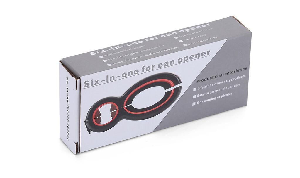 6-in-1 Multi-Function Bottle & Can Opener