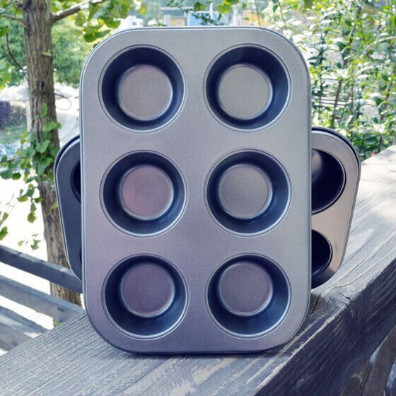 6-Cup Round Muffin Baking Pan