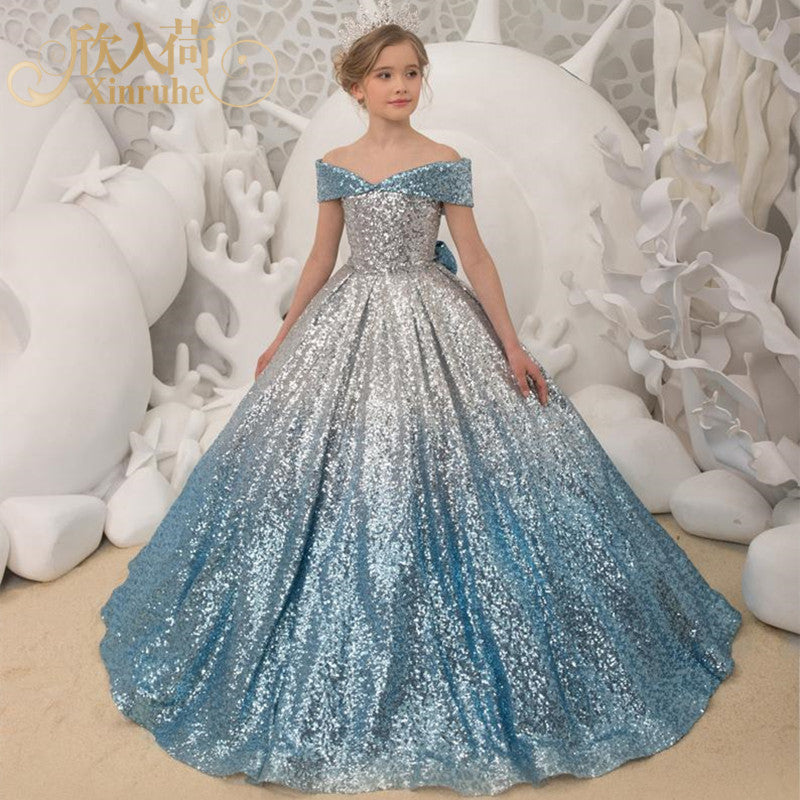 Girls' Long-Tail Dress