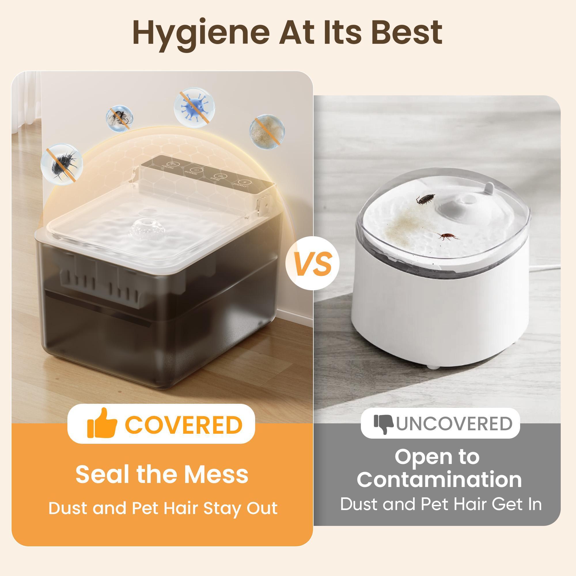 Automatic Sensing Pet Water Fountain