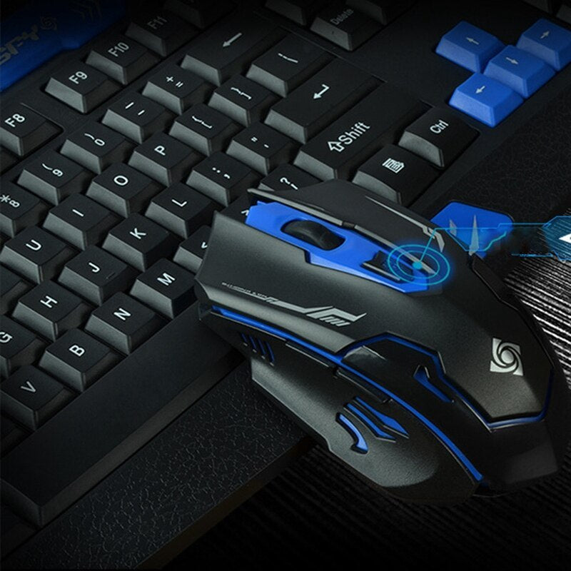 Wireless Gaming Keyboard and Mouse Combo