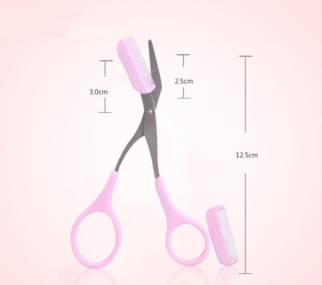 Brow Scissors with Comb
