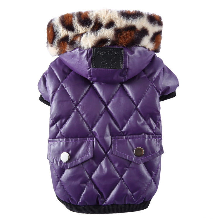 Pet Dog Fur-Collar Coat — Autumn / Winter