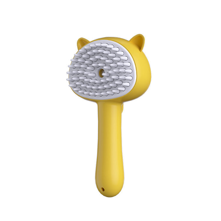 Self-Cleaning Pet Slicker Brush with Mist