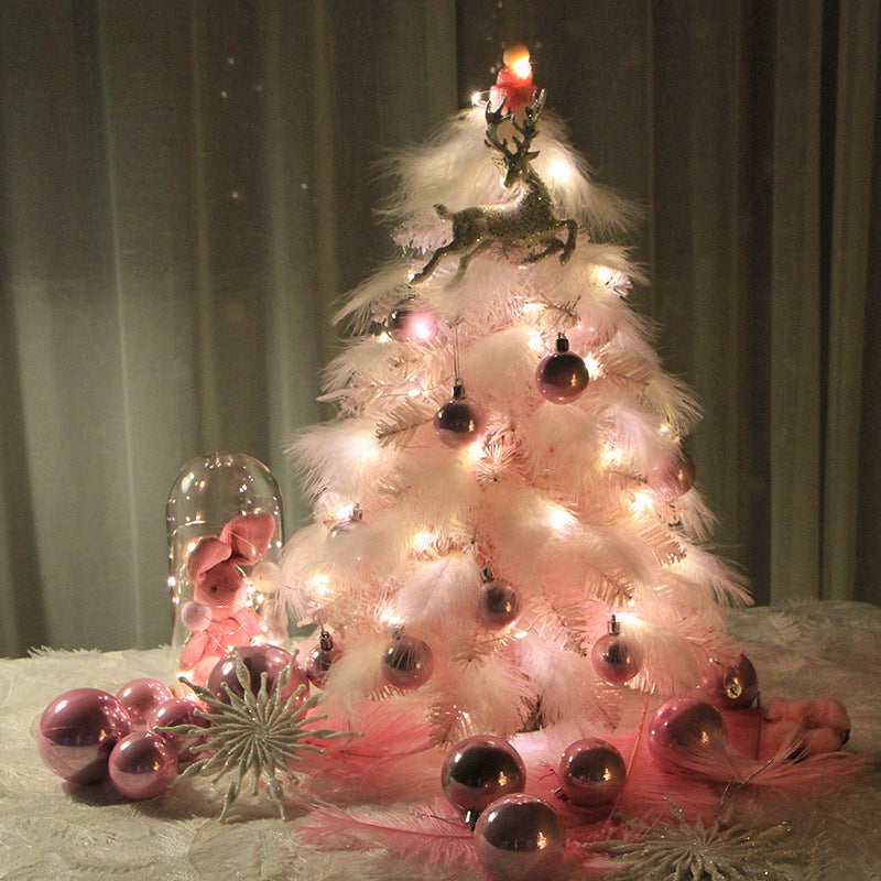 Feather Mini Desktop Christmas Tree