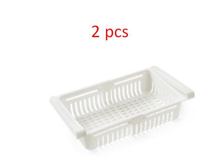 Stretchable Refrigerator Storage Basket