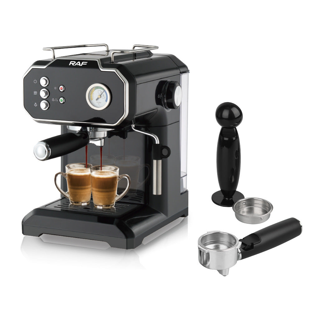 Semi-Automatic Espresso Machine with Steam Wand