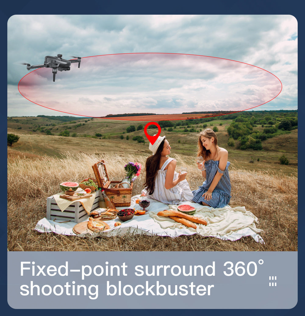 GPS 4K Aerial Quadcopter Drone