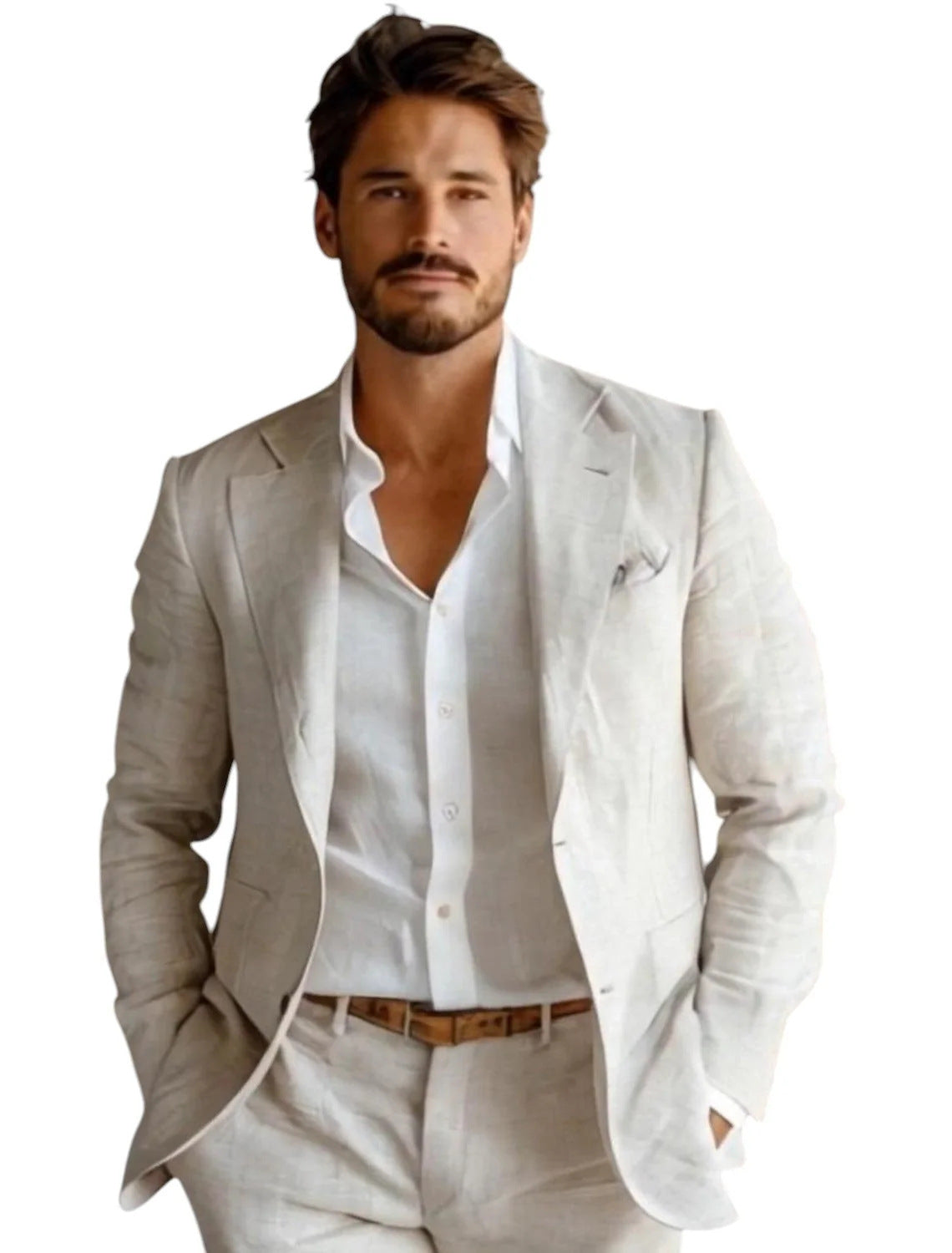Men's Print Business-Casual Jacket