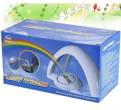LED Rainbow Sky Projection Night Light