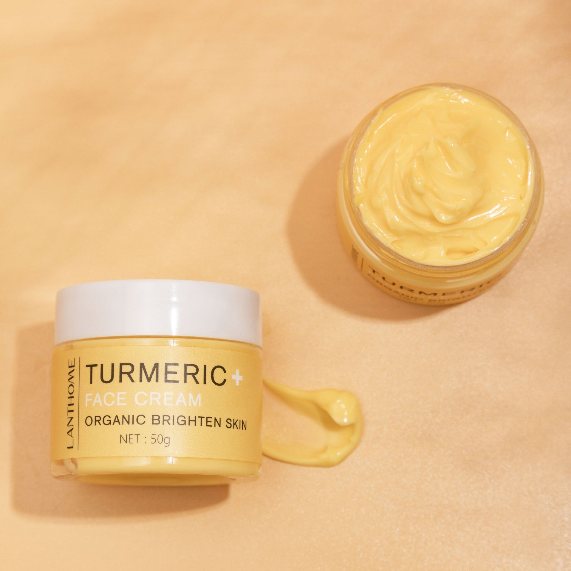Turmeric Skincare Set — Cream + Essential Oil