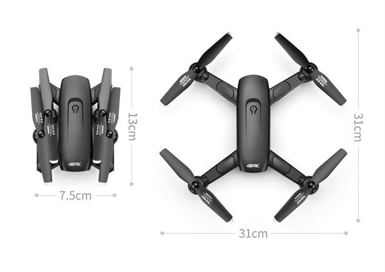 Long-Range Folding Remote-Control Drone