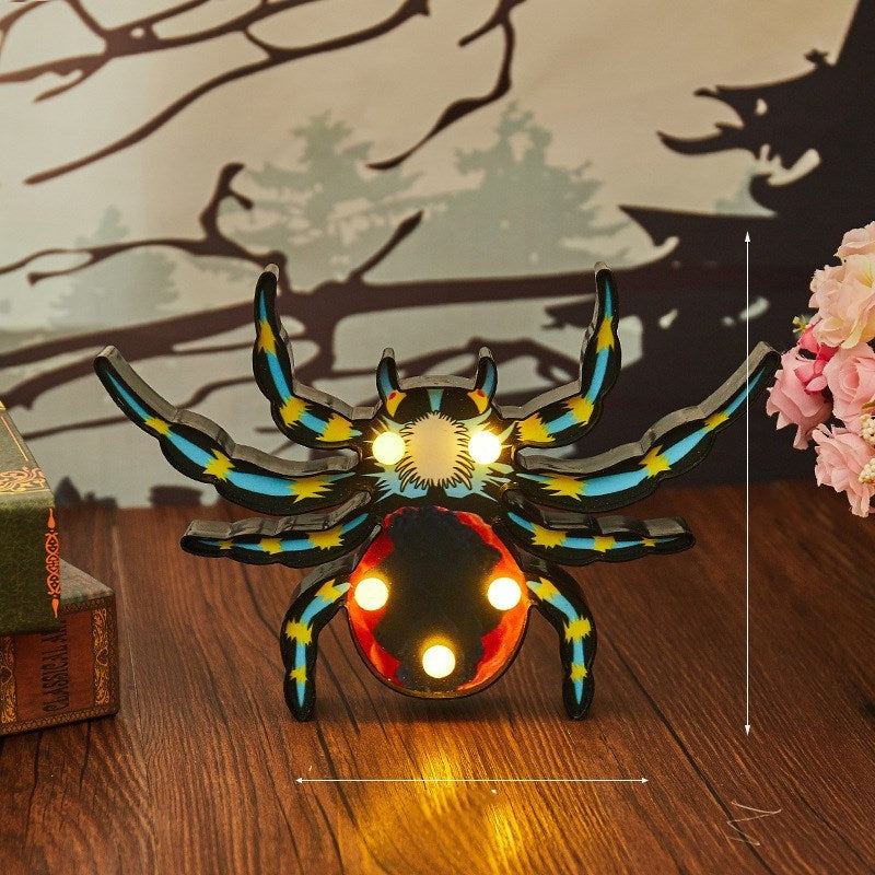 Halloween LED Skull & Pumpkin String Lights