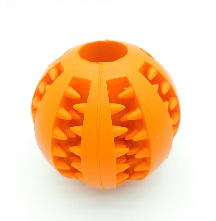 Slow-Feeder Treat-Dispensing Dog Ball