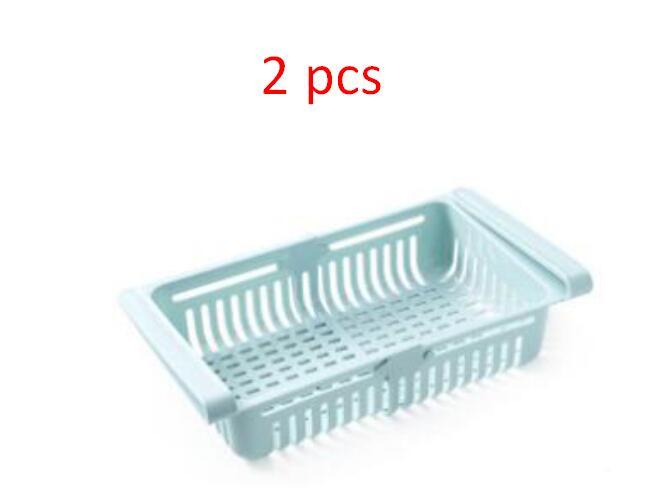 Stretchable Refrigerator Storage Basket