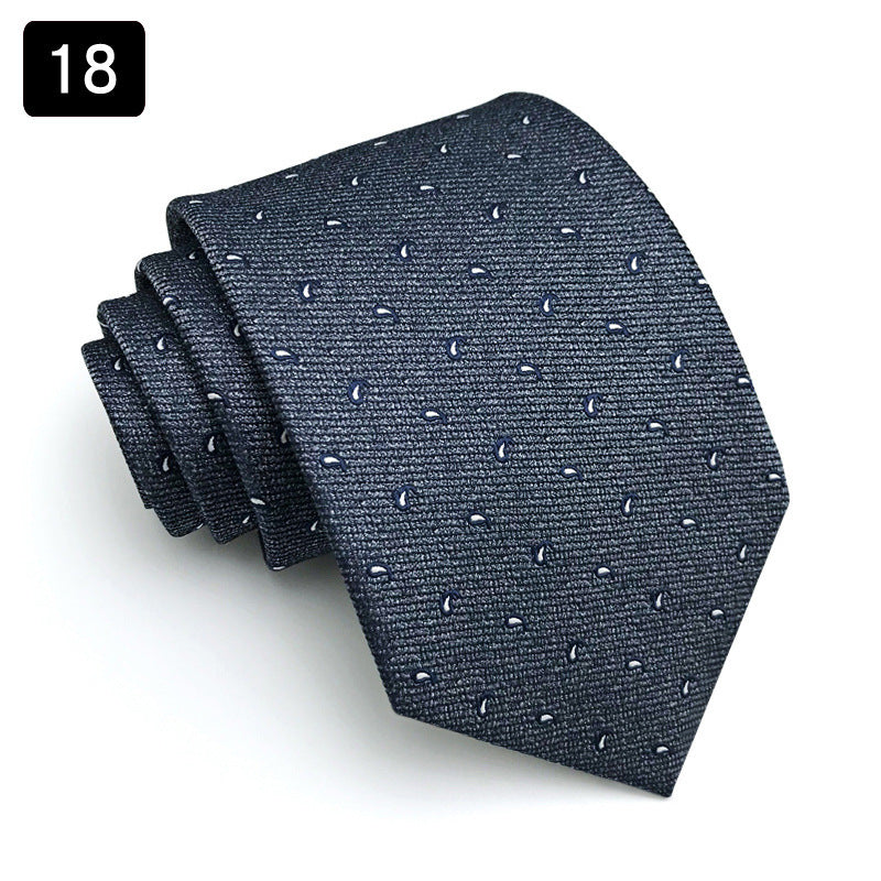Men's Striped Business Necktie