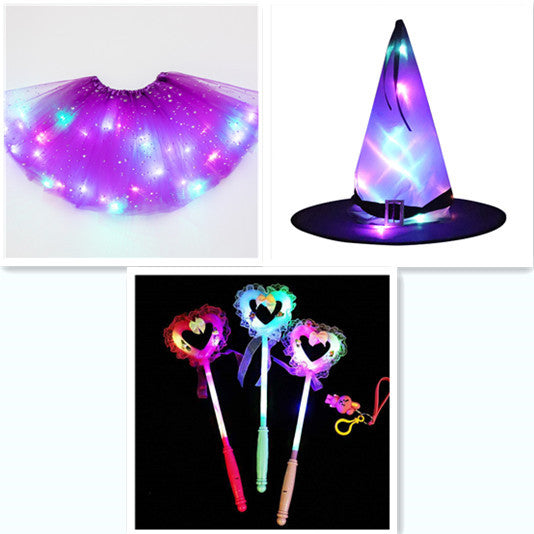 LED Light-Up Sequin Tutu Skirt