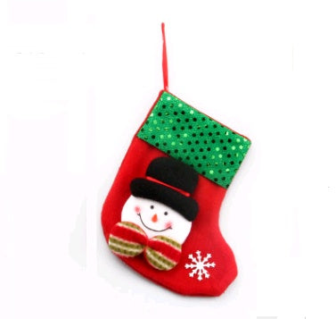 Santa Christmas Stocking Gift Bag