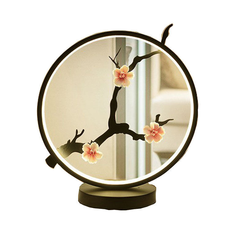 Chinese-Style Ceramic LED Table Lamp