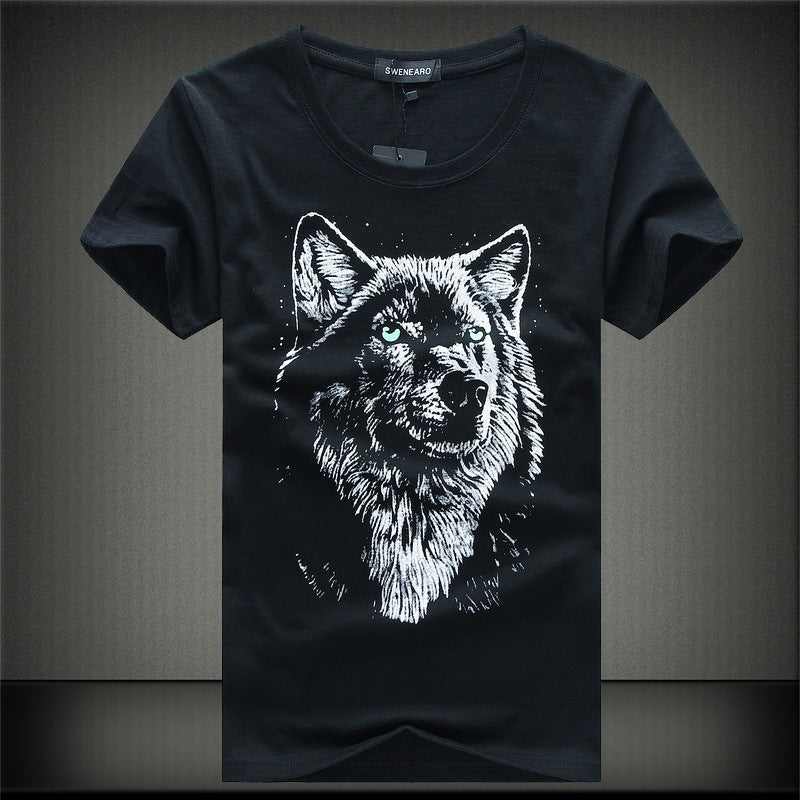Oversized Cotton Half-Sleeve T-Shirt