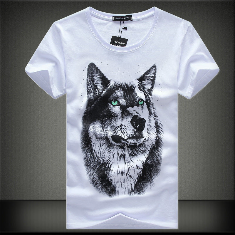Oversized Cotton Half-Sleeve T-Shirt