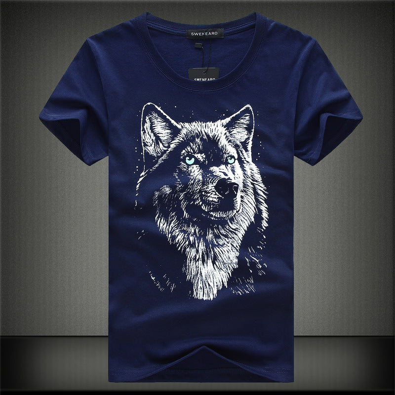Oversized Cotton Half-Sleeve T-Shirt