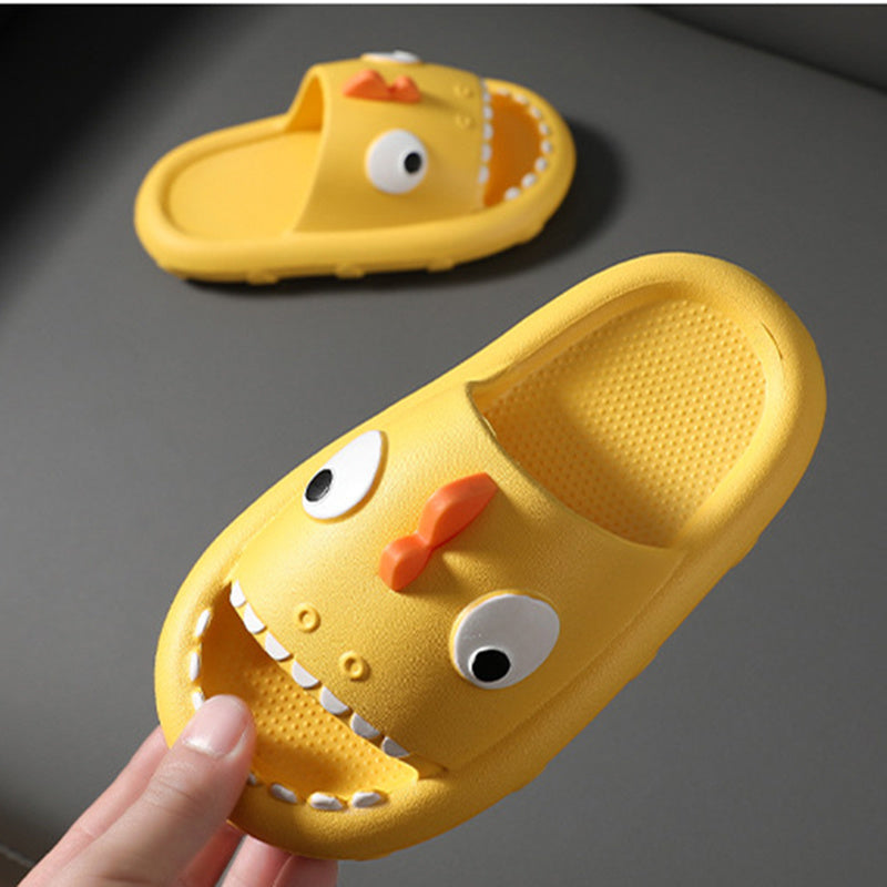 Kids Shark Slip-On Slippers