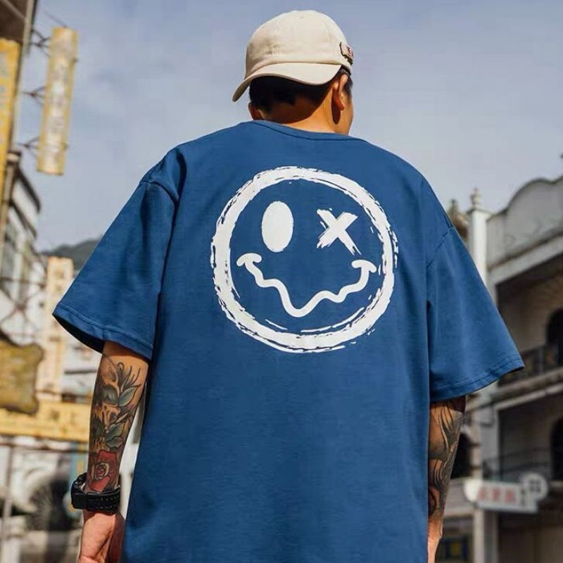 Men's Smiley Print T-Shirt