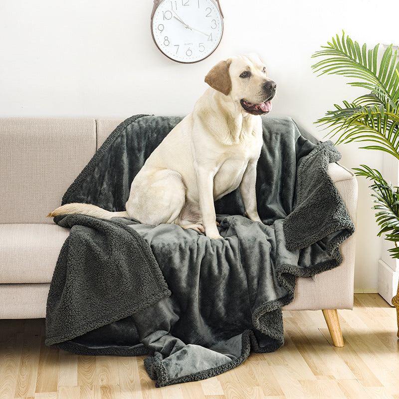 Sherpa Fleece Pet Blanket