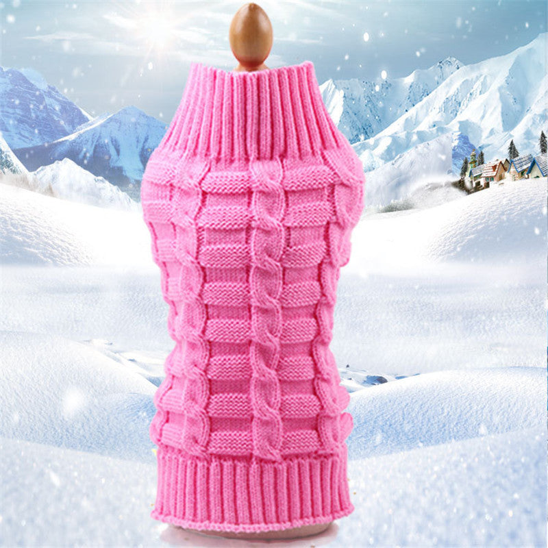 Cable-Knit Cashmere Pet Sweater