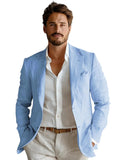 Business Casual Printing Fashionable Jacket Men