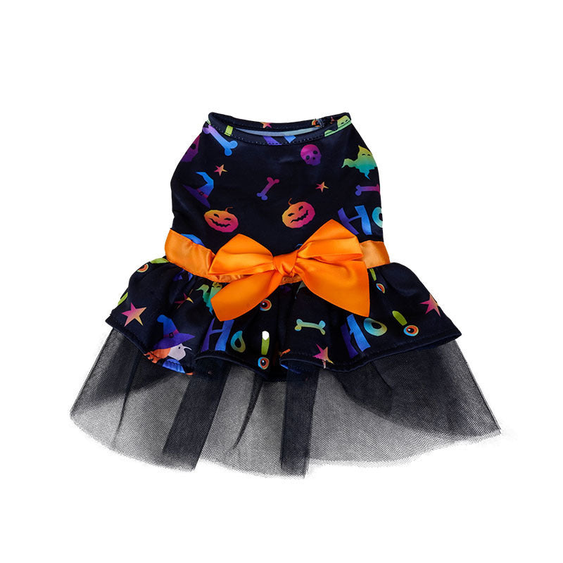 Halloween Pet Skull Cape