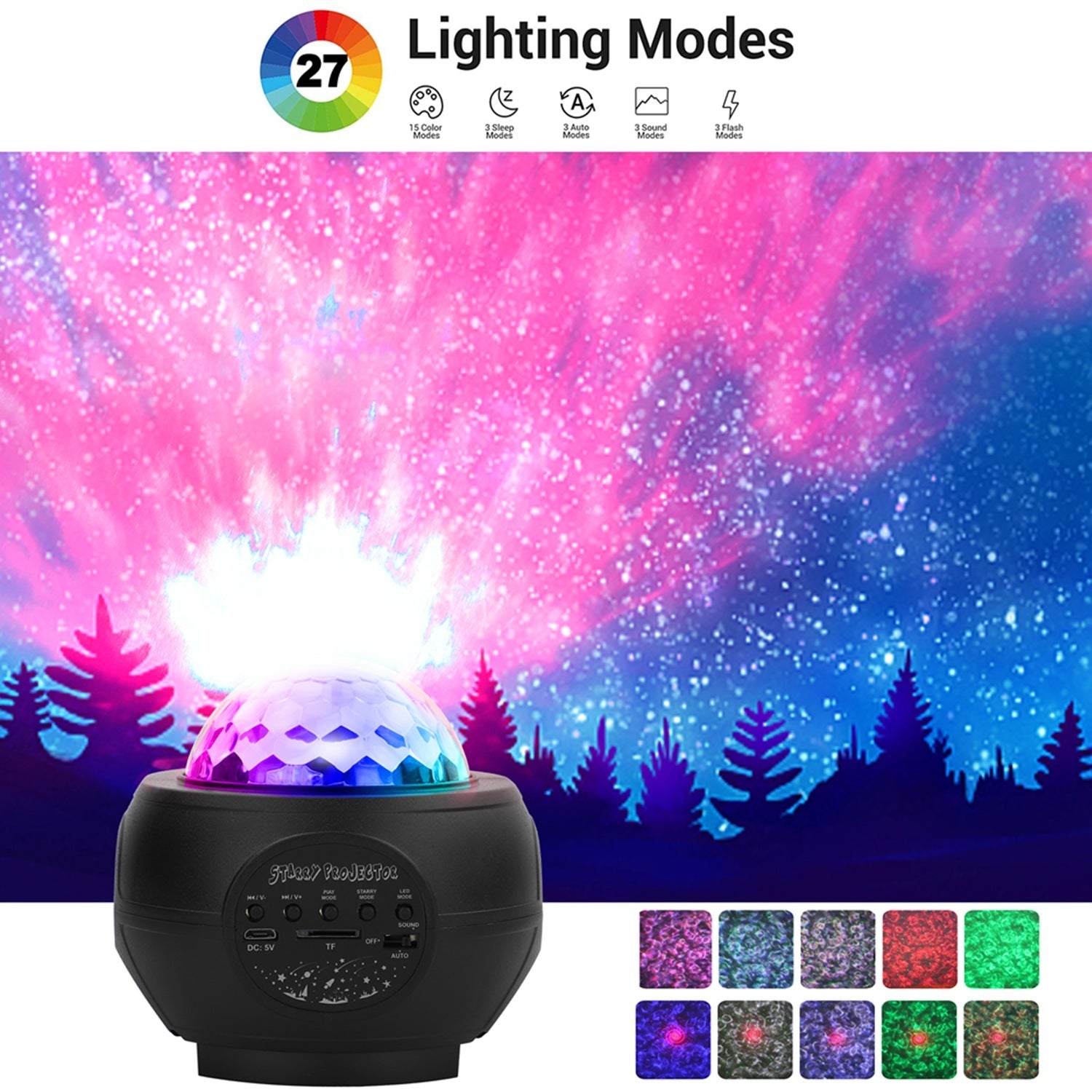 Galaxy Starry Sky Projector