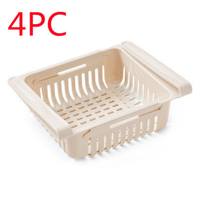 Stretchable Refrigerator Storage Basket