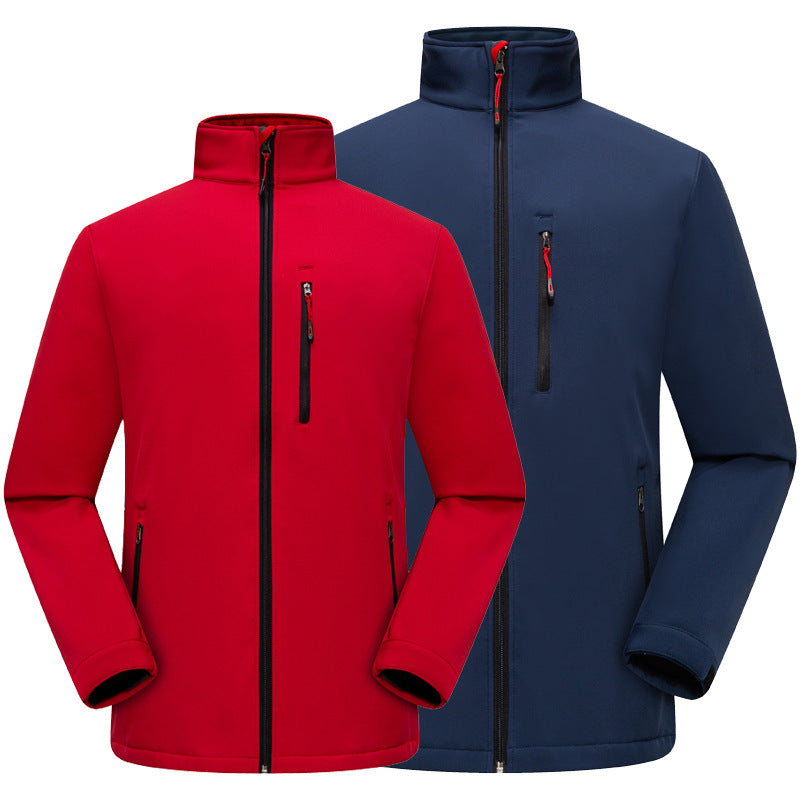 Men's Outdoor Waterproof Single-Layer Jacket