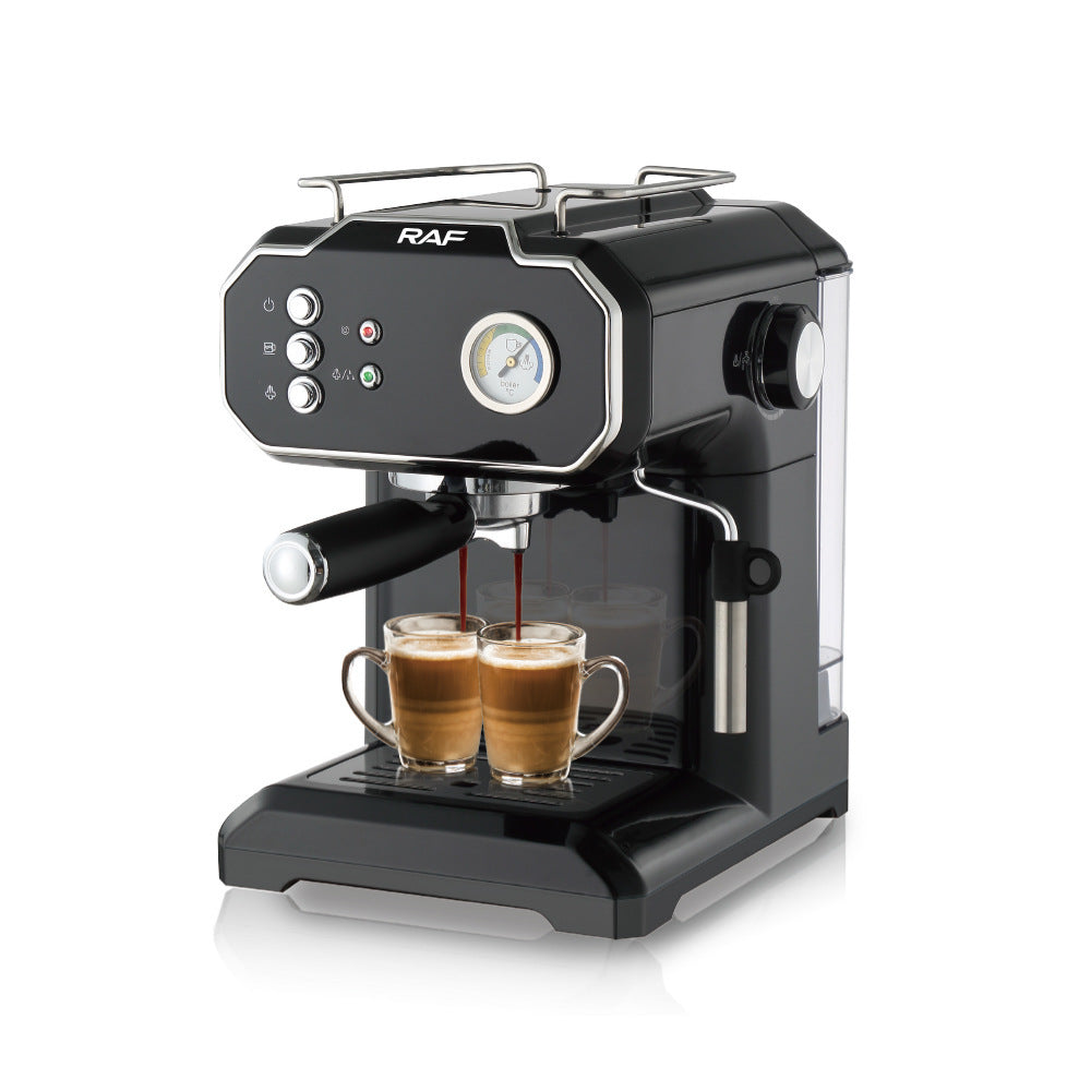 Semi-Automatic Espresso Machine with Steam Wand