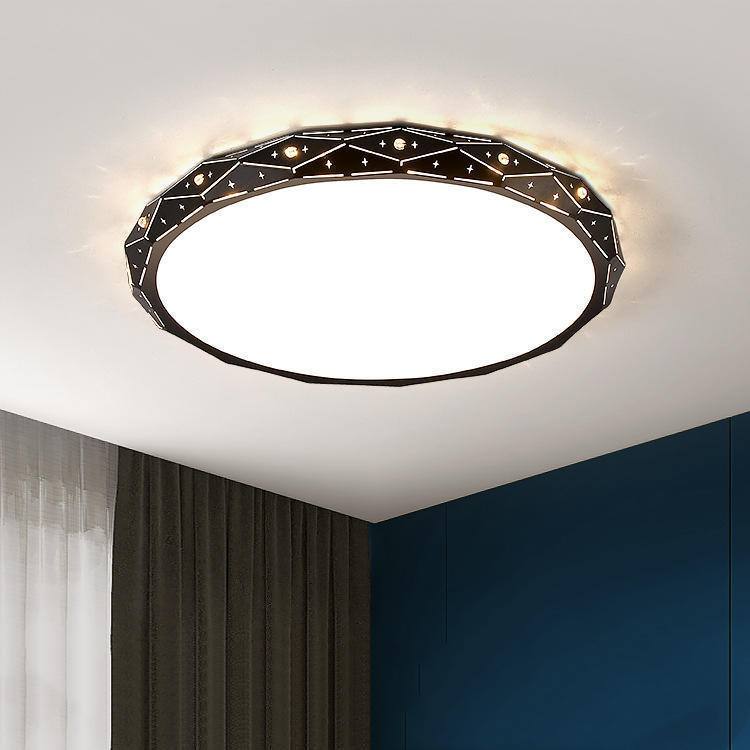 Light-Luxury LED Round Ceiling Lamp