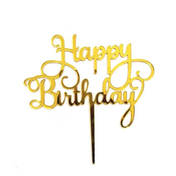 Acrylic Cake Topper Decoration
